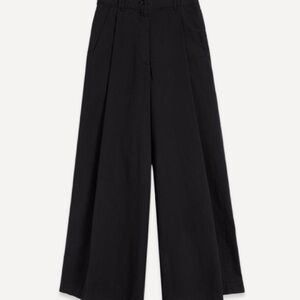 Dries Van Noten Black Podium Pants - Wide Leg Pants